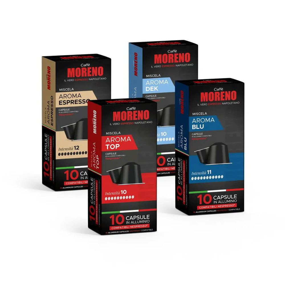 Capsule compatibili Nespresso® in Alluminio - Caffè Moreno
