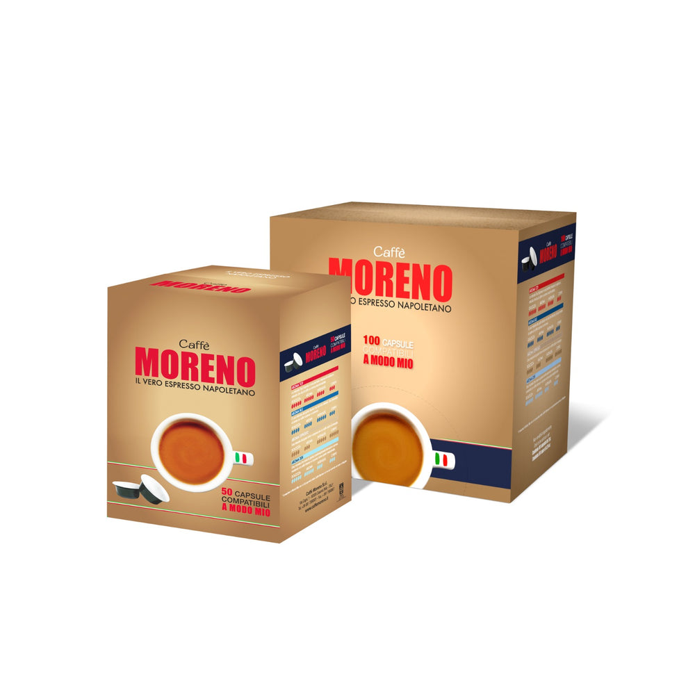 Capsule Compatibili A Modo Mio® Miscela Aroma Espresso Bar - Caffè Moreno