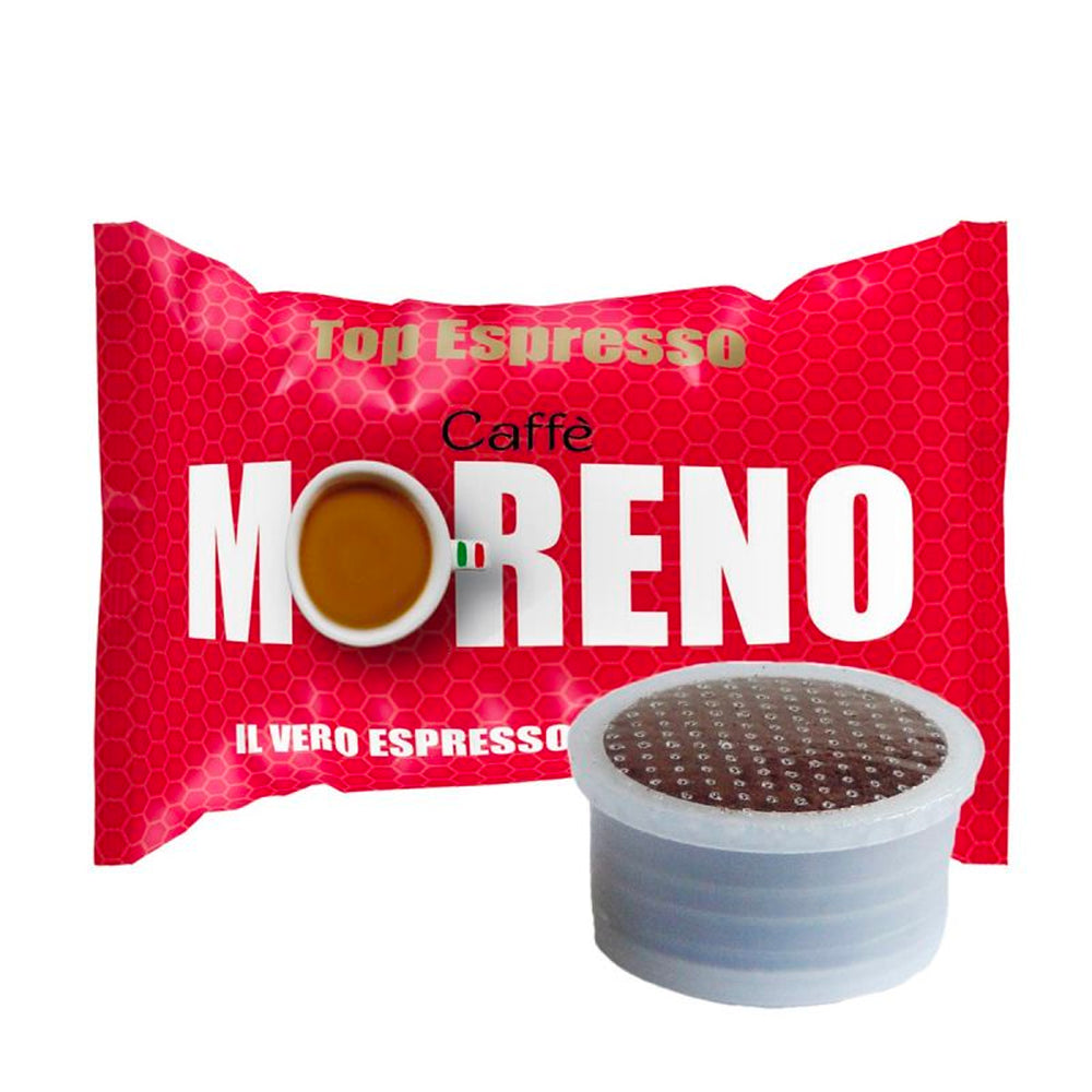 COMPATIBLE CAPSULES ESPRESSO POINT FAP® TOP ESPRESSO BLEND - CAFFE' MORENO