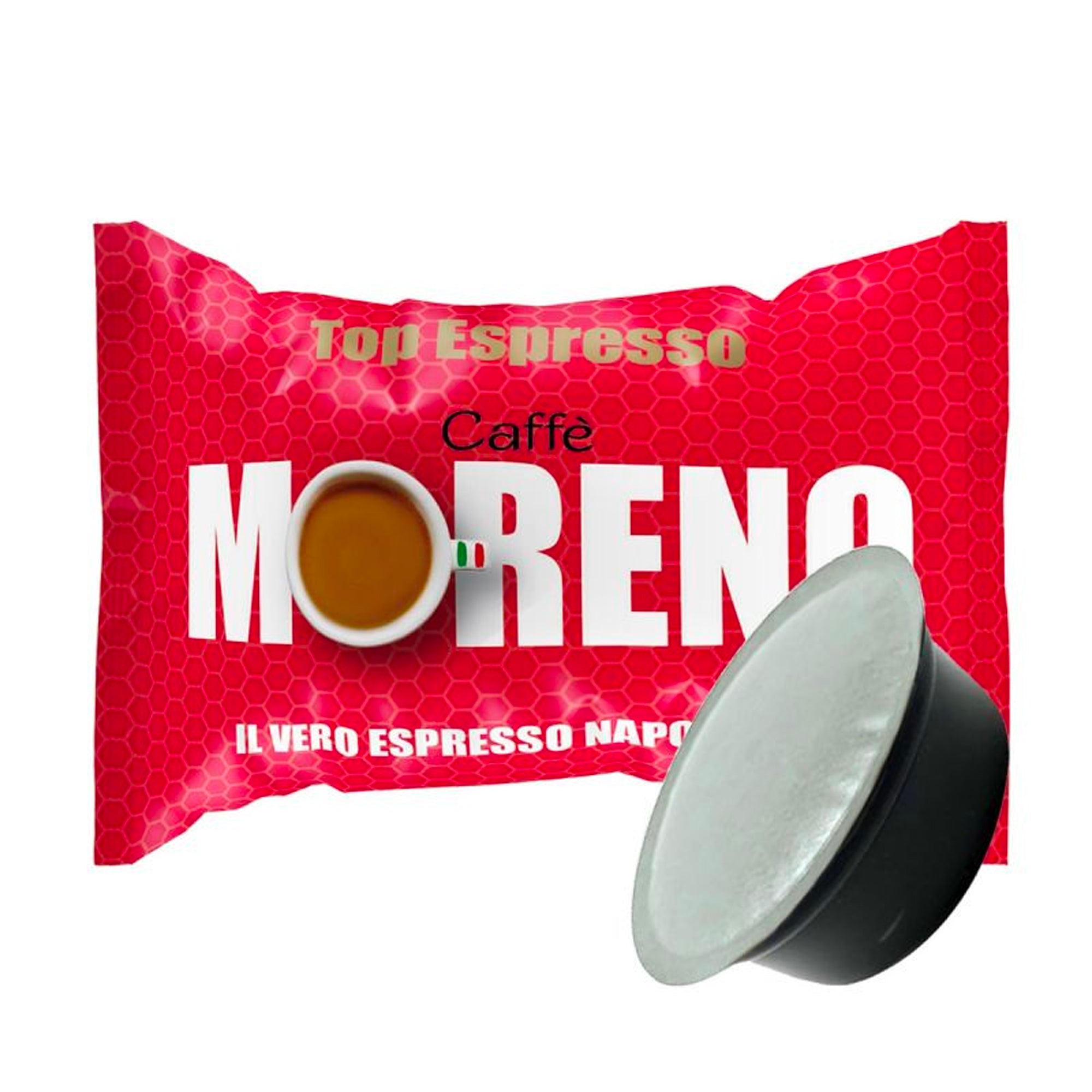 COMPATIBLE CAPSULES A MODO MIO® TOP ESPRESSO BLEND - CAFFE MORENO