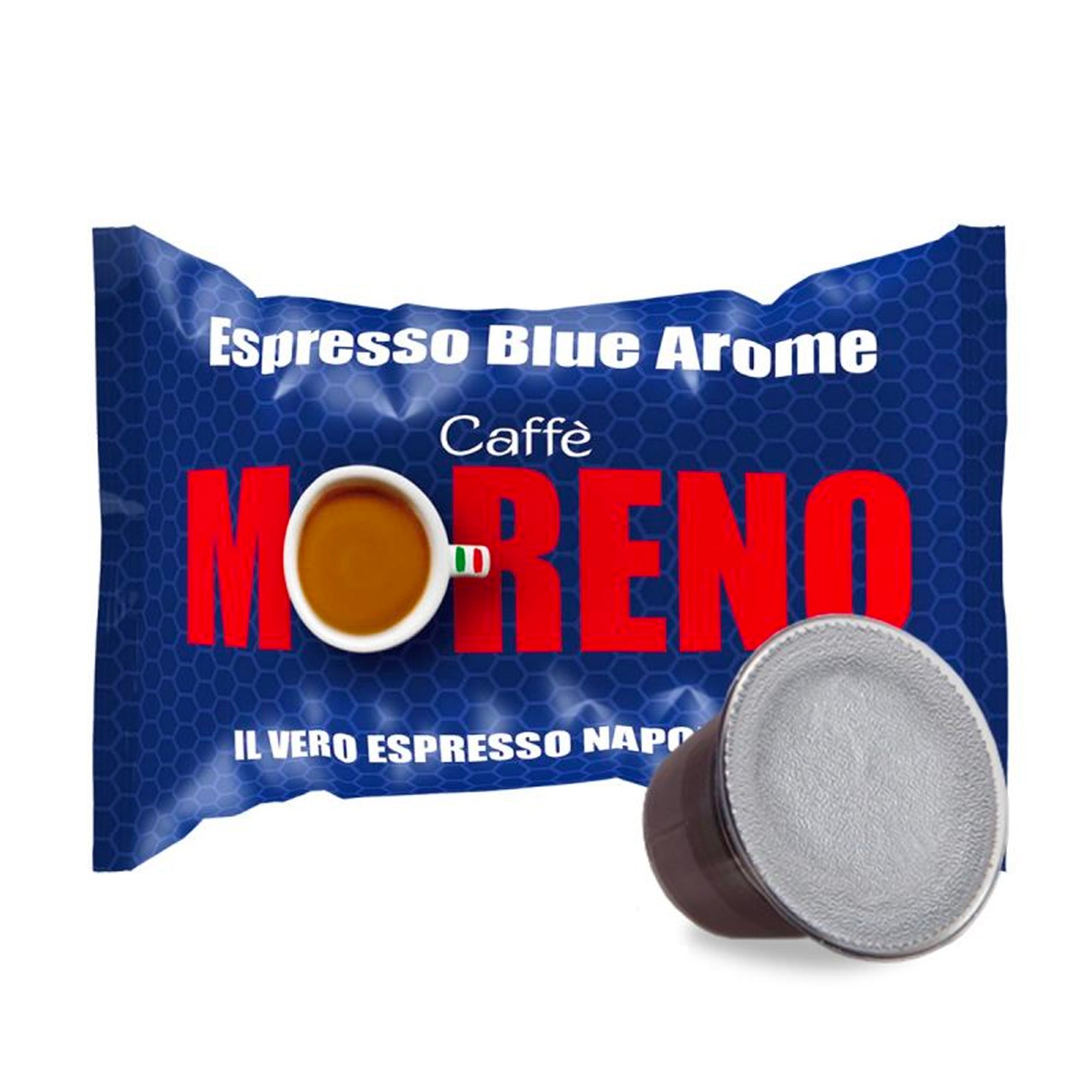 NESPRESSO® COMPATIBLE CAPSULES BLUE AROMA-CAFFE MORENO BLEND