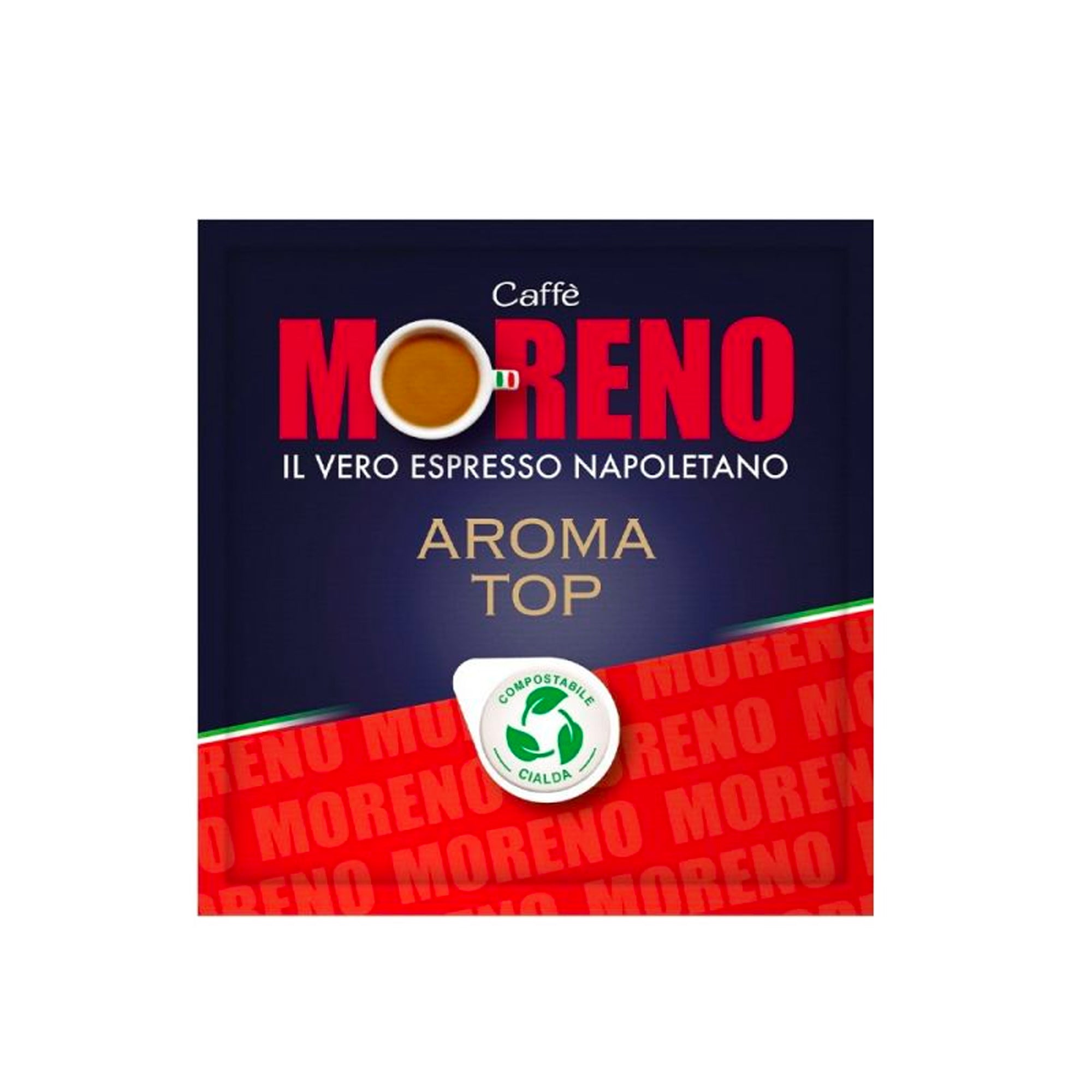 CIALDE COMPOSTABILI ESE 44 MM MISCELA AROMA ESPRESSO- CAFFE' MORENO