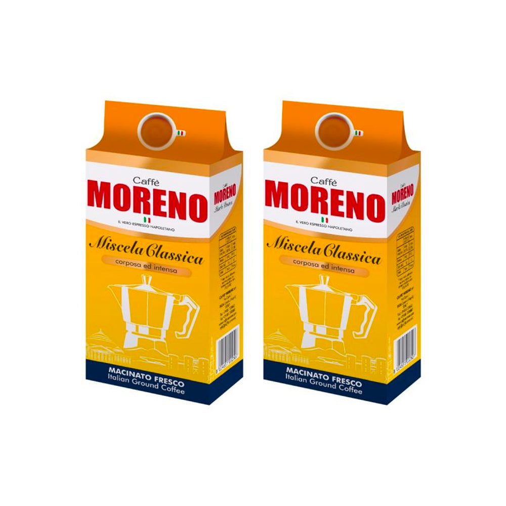 GROUND COFFEE FOR MOKA CLASSIC BLEND-CAFFE' MORENO