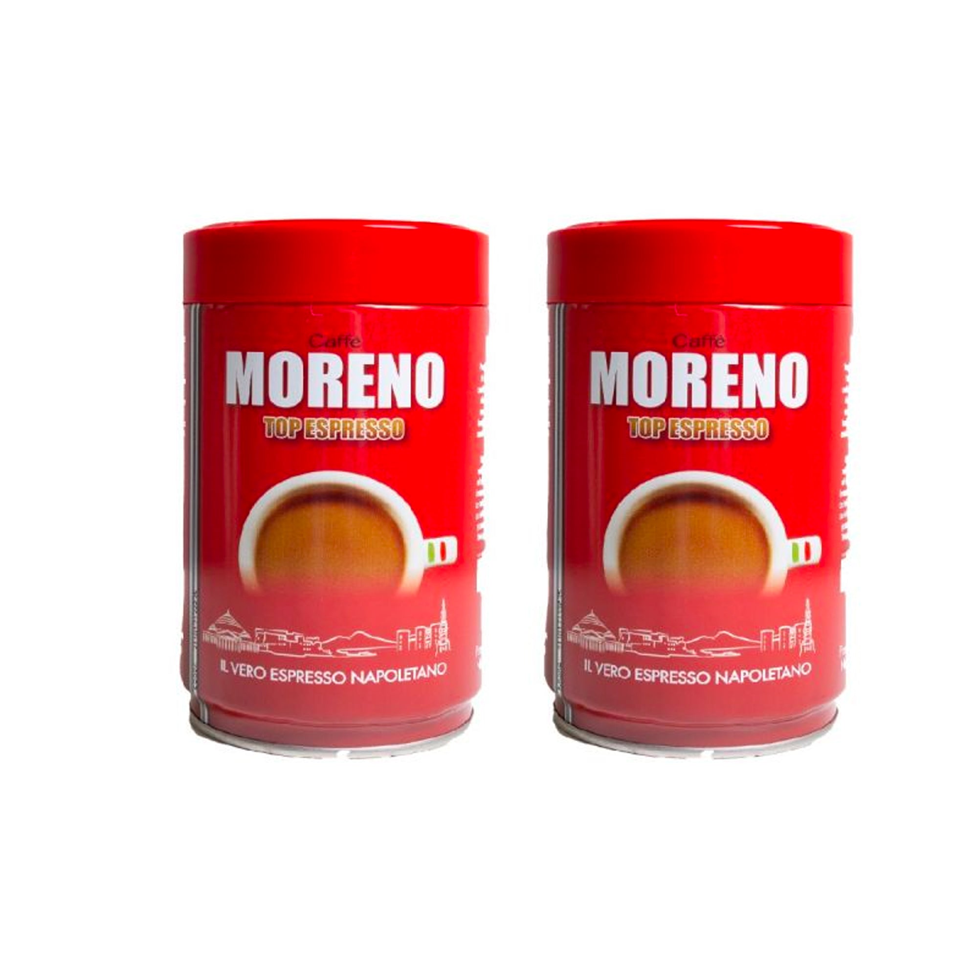 CAFFE' PER MOKA MACINATO MISCELA TOP ESPRESSO-CAFFE' MORENO