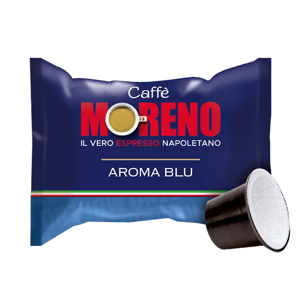 CAPSULE COMPATIBILI NESPRESSO® MISCELA BLUE AROMA-CAFFE MORENO